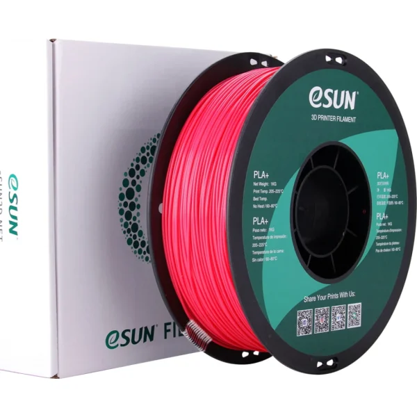 eSun - PLA+ filament, 1,75 mm, magenta, spoel van 1,0 kg - Afbeelding 4