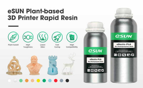 eSun eResin - PLA-filament - Huid - 1kg/fles - Afbeelding 5