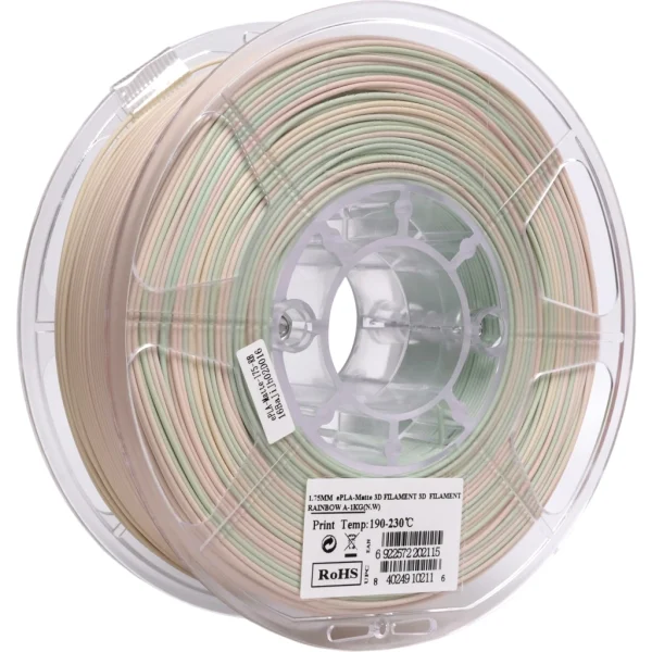 eSun - ePLA Mat Regenboog 1,75 mm 1kg - Afbeelding 5