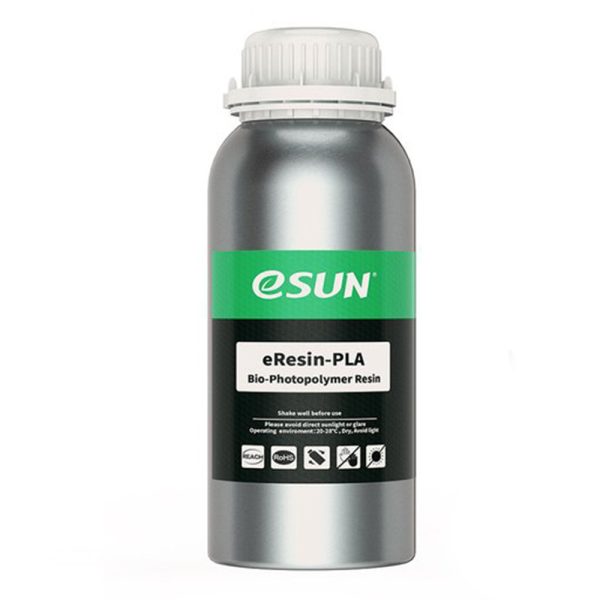 eSun - eResin - PLA-filament, 0 mm, rood, 0,5 l/fles