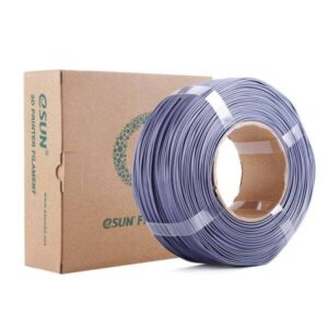 eSun - PLA+ (ReFilament) filament, 1,75 mm, grijs, spoel van 1 kg