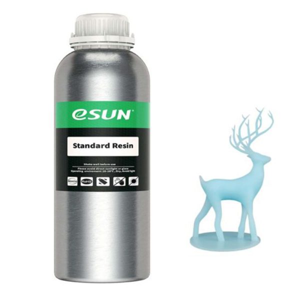 eSun - eResin - LC1002 (standaard hars) filament, hemelsblauw - Afbeelding 2