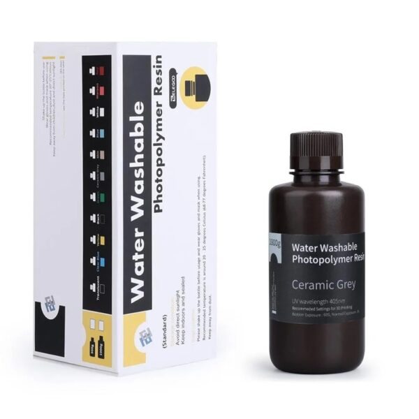 Elegoo - waterafwasbare hars helderblauw 0,5 kg - Afbeelding 3