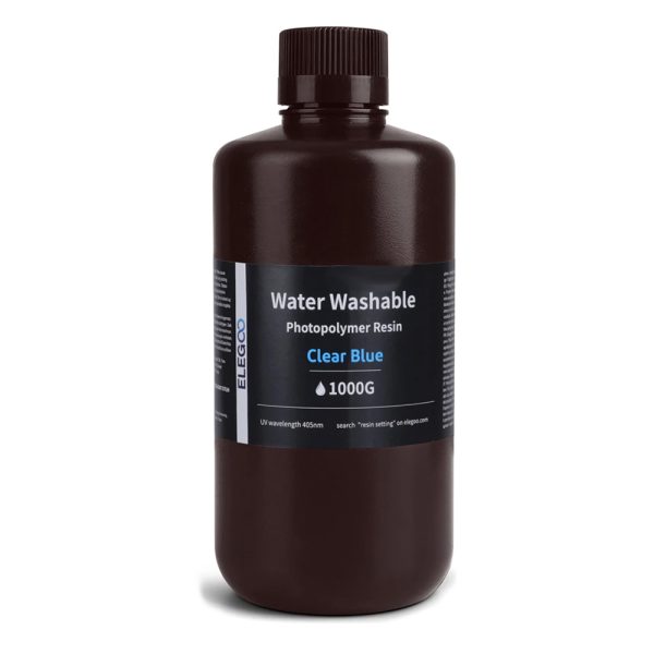 Elegoo - waterafwasbare hars helderblauw 1kg - Afbeelding 2