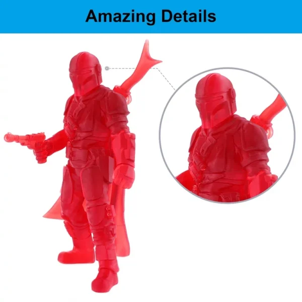 Elegoo - standaard Hars Helder Rood 1kg - Afbeelding 3