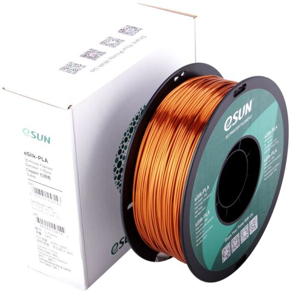 eSun eSilk PLA Filament - Koper - 1,75mm - 1kg Spoel - Afbeelding 4