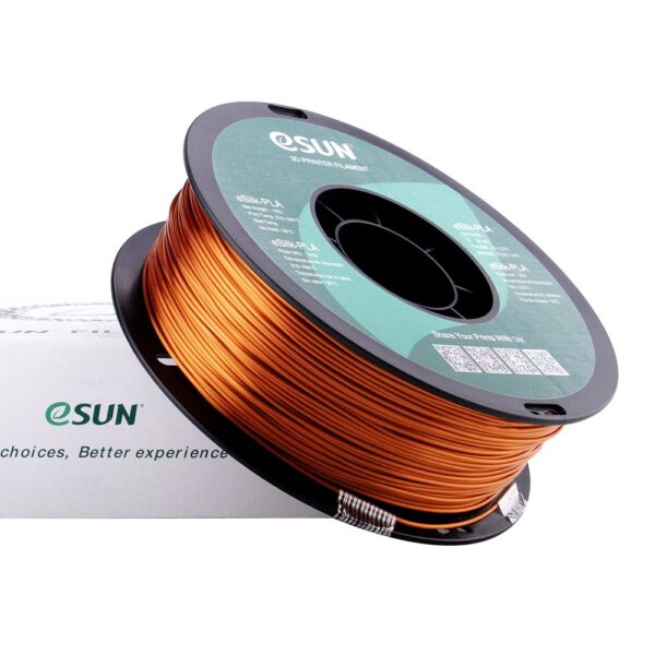 eSun eSilk PLA Filament - Koper - 1,75mm - 1kg Spoel - Afbeelding 8