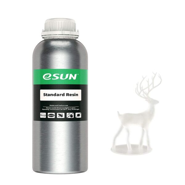 eSun - Waterwasbaar harsfilament, 0 mm, transparant, 0,5 kg