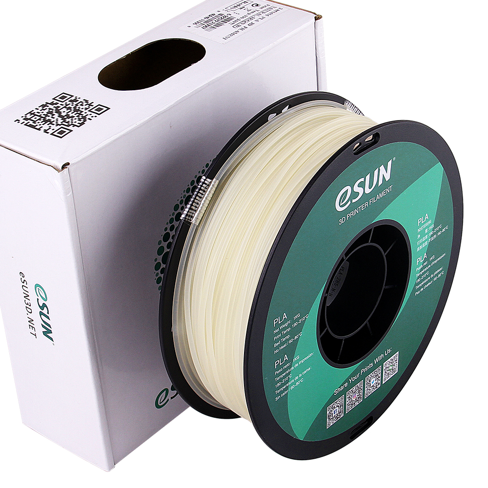 eSun - PVA-filament, 3 mm, natuurlijk, spoel van 0,5 kg