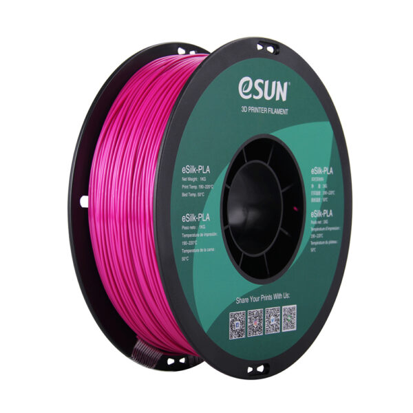 eSun - eSilk PLA 1,75 mm 1 kg Paars - Afbeelding 3