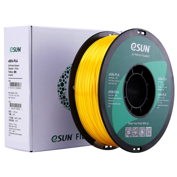 eSun - eSilk PLA 1,75 mm 1kg Geel