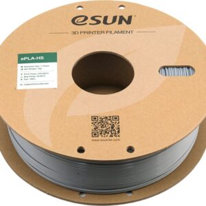 eSun - PLA-filament, 1,75 mm, grijs, spoel van 0,5 kg