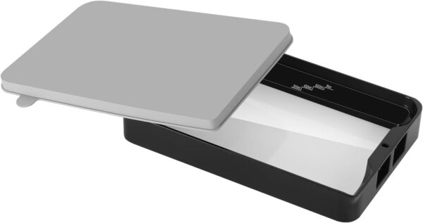 Geanodiseerde aluminium harsvat met