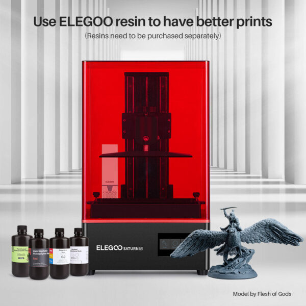 Elegoo - Saturn S 4K Mono LCD Hars 3D-printer - Afbeelding 4