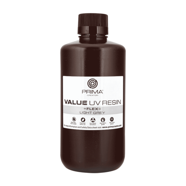 PrimaCreator - Value Flex UV-hars - 1000 ml - Lichtgrijs - Afbeelding 2