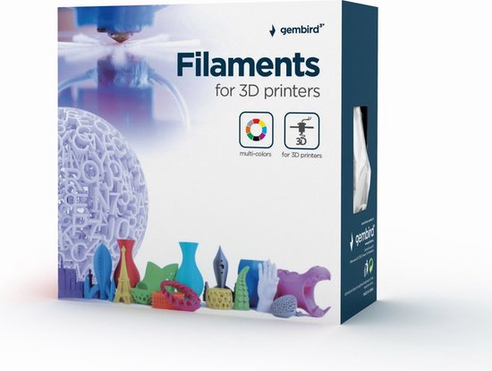 Gembird3 - 3DP-ABS 1.75-01-FR - Filament ABS, 1.75mm, fluor - Afbeelding 2