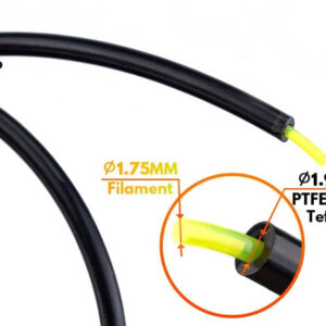 Lankeda - Zwarte PTFE-buis