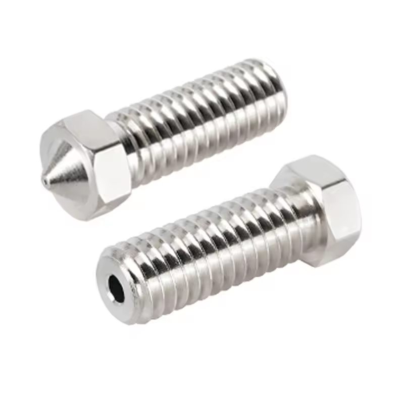 V6 lange Volcano Nozzle roestvrij staal