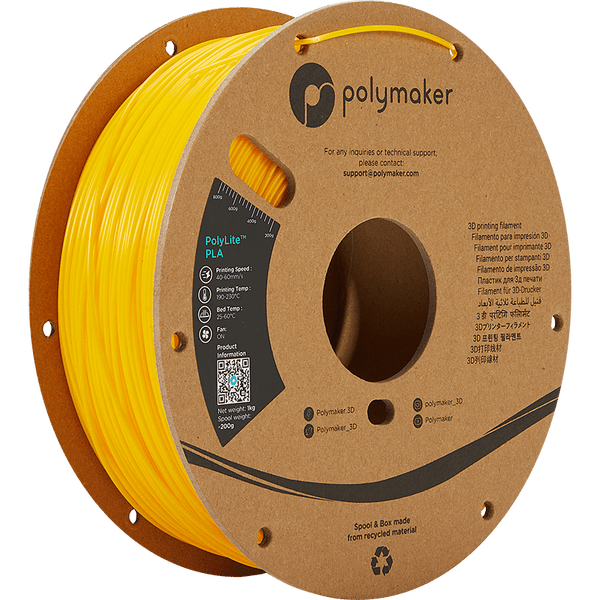 Polymaker - PolyLite PLA Geel