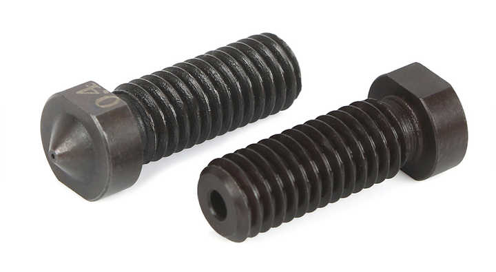 Superlab - V6 Volcano compatibele messing spuitmond 1,75 mm 0,8 mm - Afbeelding 2