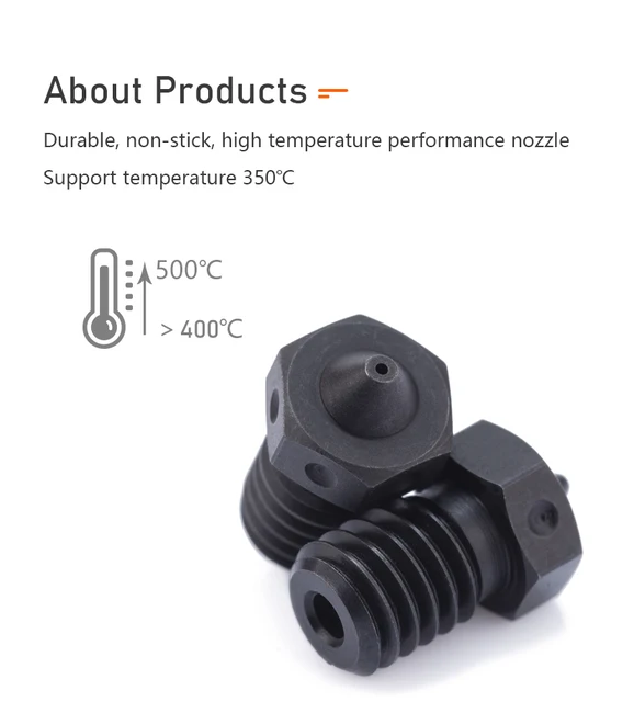 Superlab - V6 Volcano compatibele messing spuitmond 1,75 mm 1,0 mm